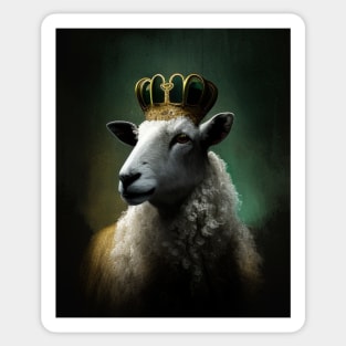 The Sheep King Sticker